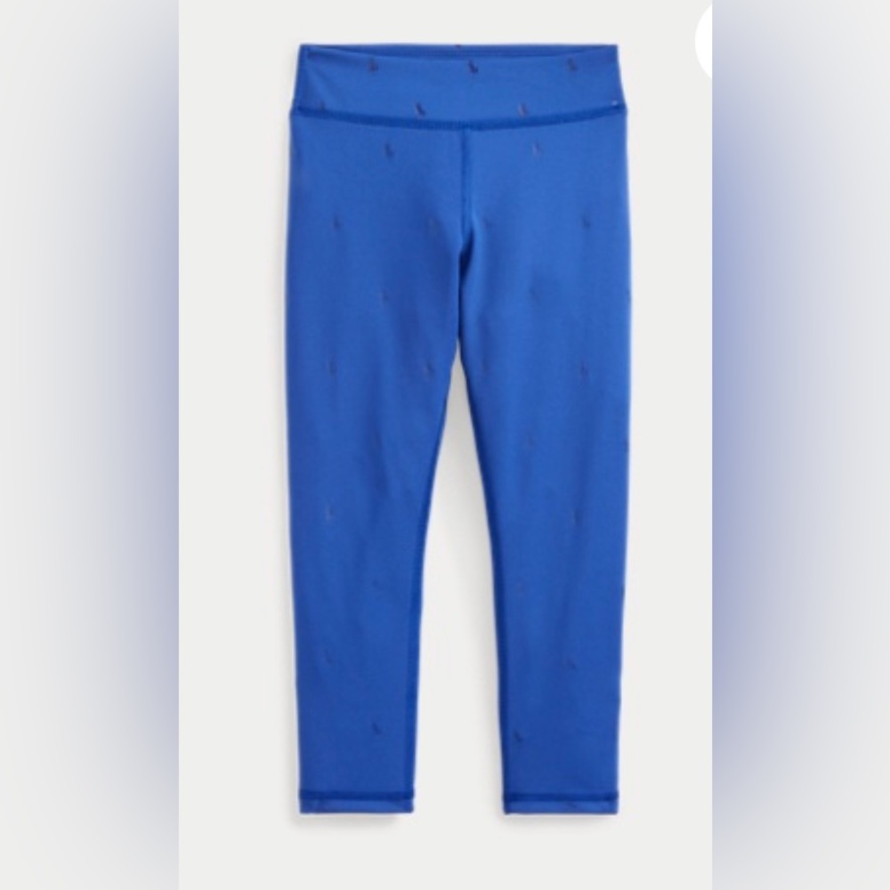 Girls Polo Ralph Lauren Blue Stretch-Blend legging